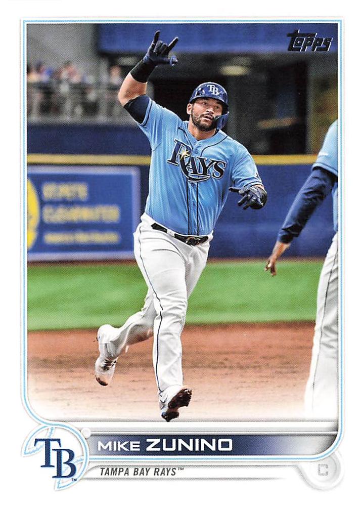 Mike Zunino #324 Tampa Bay Rays | 2022 Topps