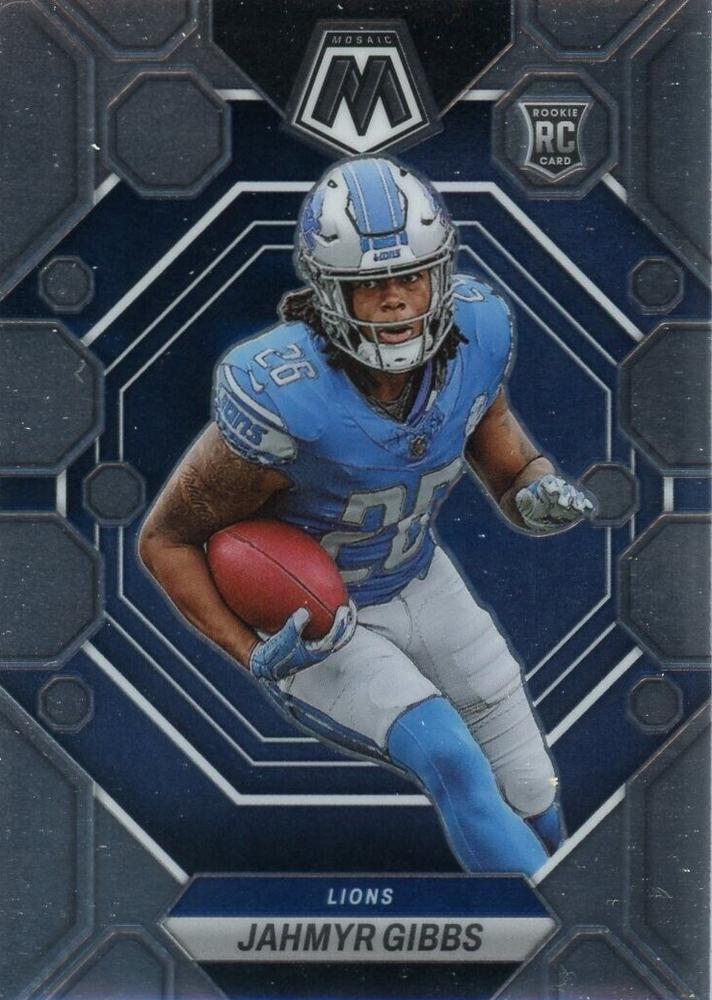 Jahmyr Gibbs #324 Detroit Lions | 2023 Panini Mosaic | NFL Football