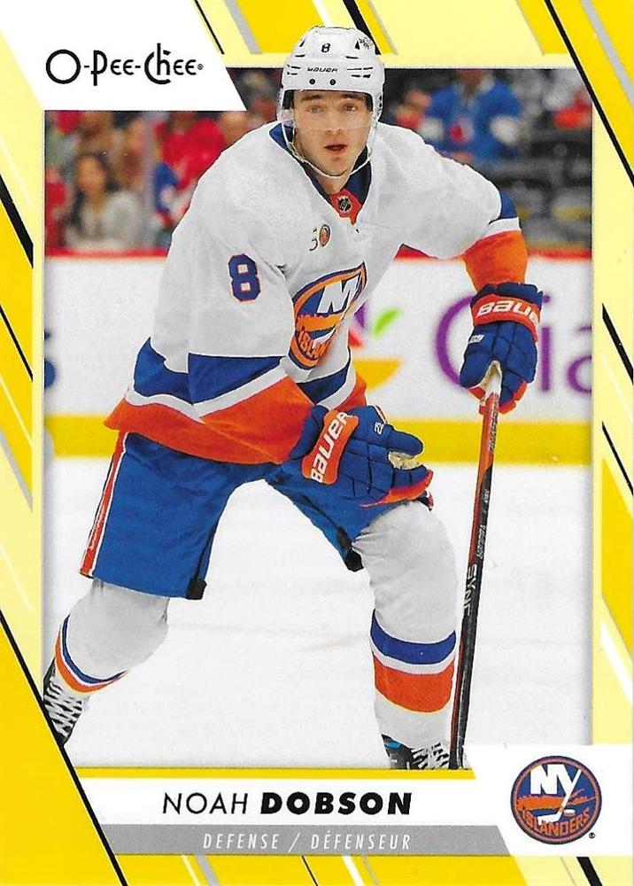 Noah Dobson #324 New York Islanders | 2023-24 O-Pee-Chee Yellow Border