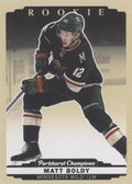 Matt Boldy #324 Minnesota Wild (Photo Variation) | 2022-23 Parkhurst Champions