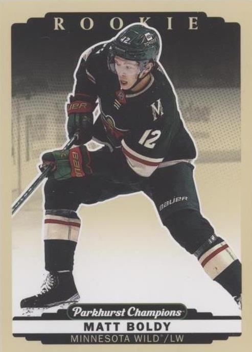 Matt Boldy #324 Minnesota Wild (Photo Variation) | 2022-23 Parkhurst Champions