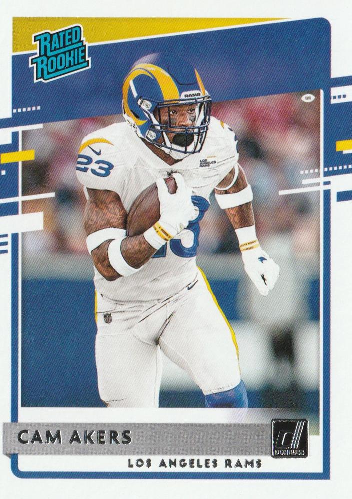Cam Akers #325 Los Angeles Rams | 2020 Panini Donruss | NFL Football