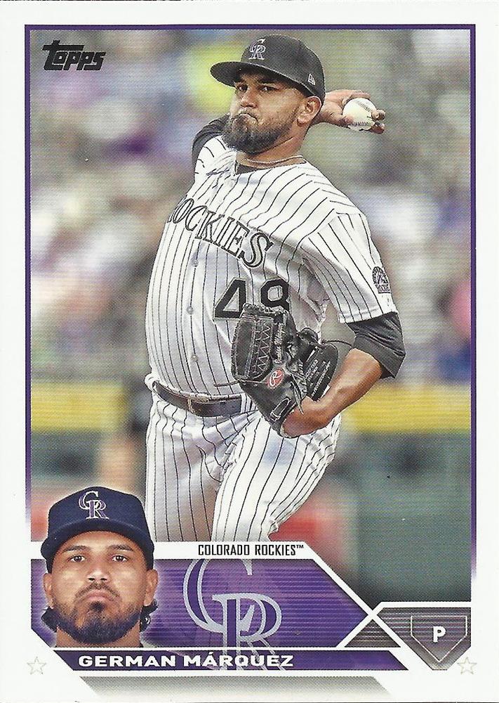 German Marquez #325 Colorado Rockies | 2023 Topps