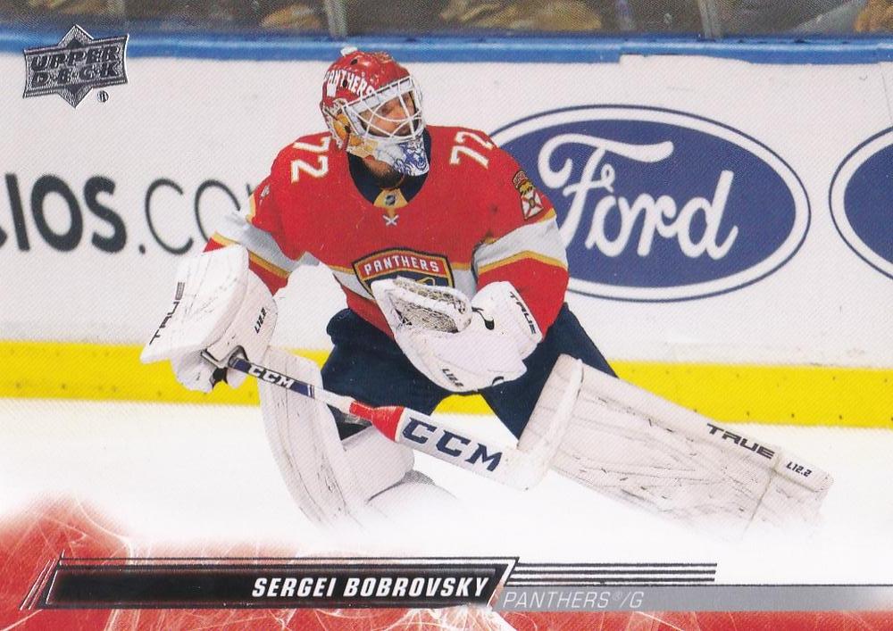 Sergei Bobrovsky #325 Florida Panthers | 2022-23 Upper Deck