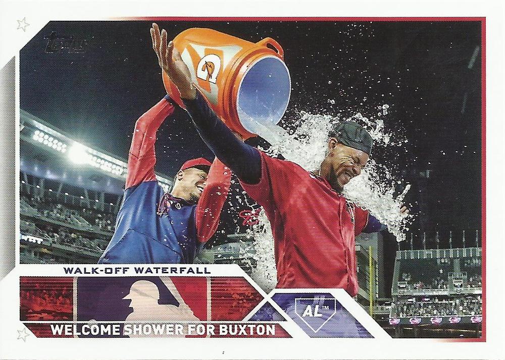 Walk off Waterfall #326 Minnesota Twins | 2023 Topps