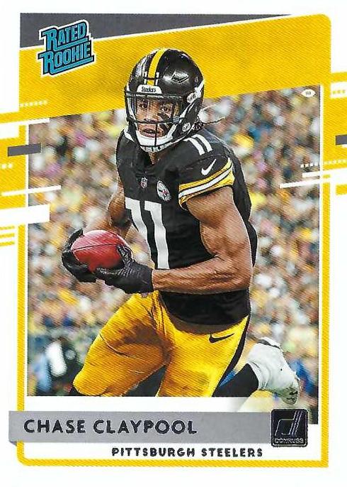 Chase Claypool #327 Pittsburgh Steelers | 2020 Panini Donruss | NFL Football