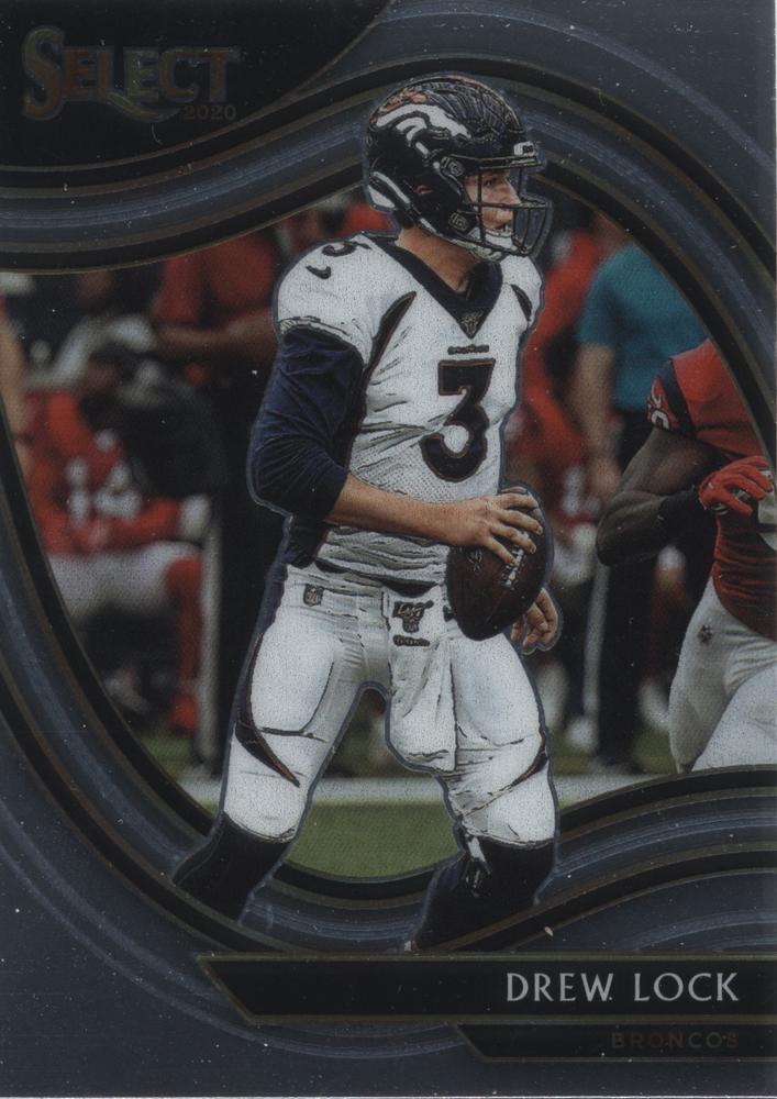 Drew Lock #327 Denver Broncos | 2020 Panini Select |  | NFL Football