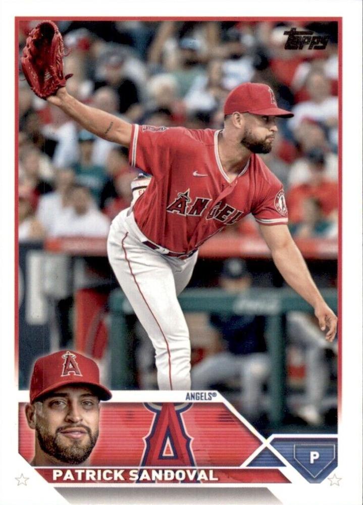 Patrick Sandoval #327 Los Angeles Angels | 2023 Topps