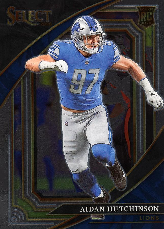 Aidan Hutchinson #327 Detroit Lions | 2022 Panini Select | NFL Football