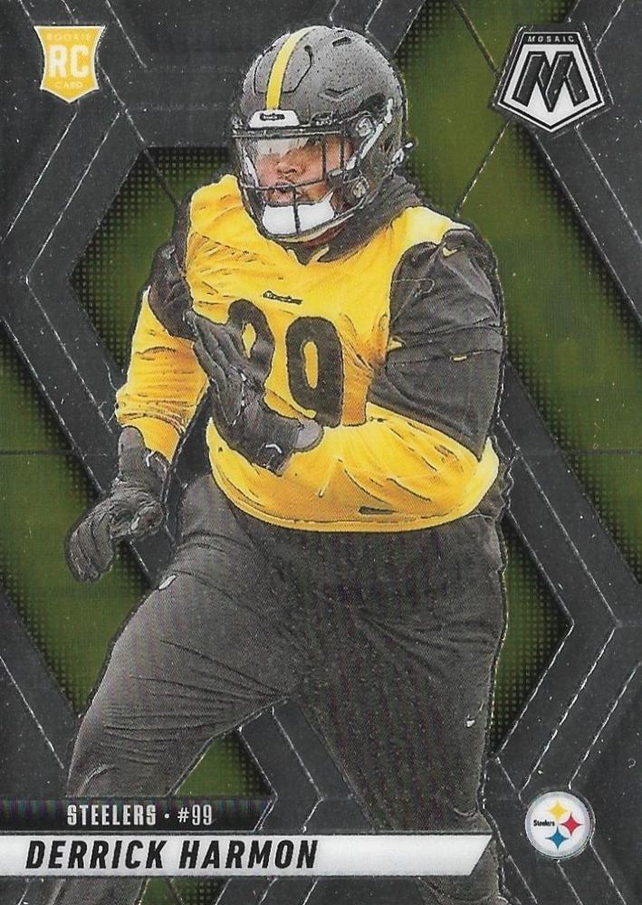 Derrick Harmon #327 Pittsburgh Steelers | 2025 Panini Mosaic | NFL Football