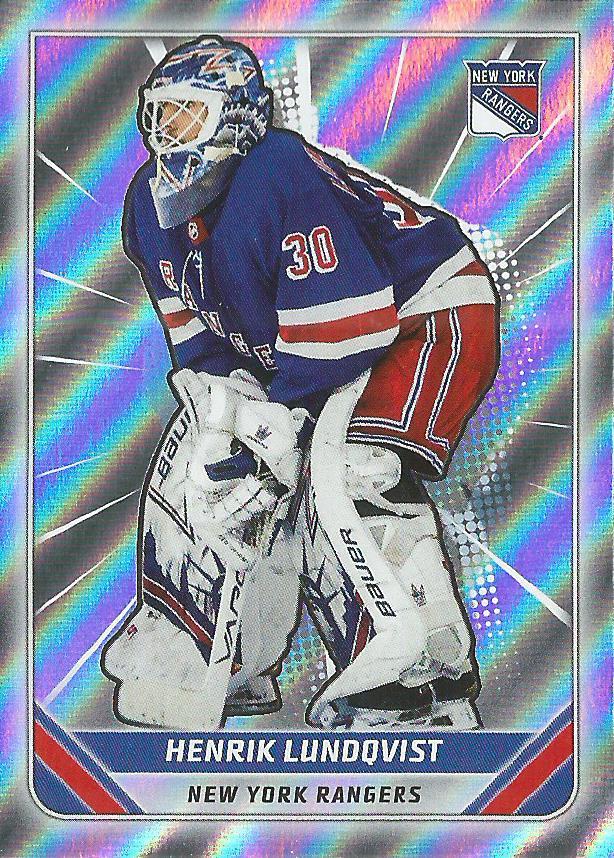 Henrik Lundqvist FOIL #328 | 2019-20 Topps NHL Sticker Collection