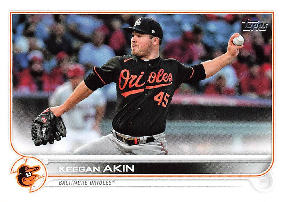 Keegan Akin #328 Baltimore Orioles | 2022 Topps