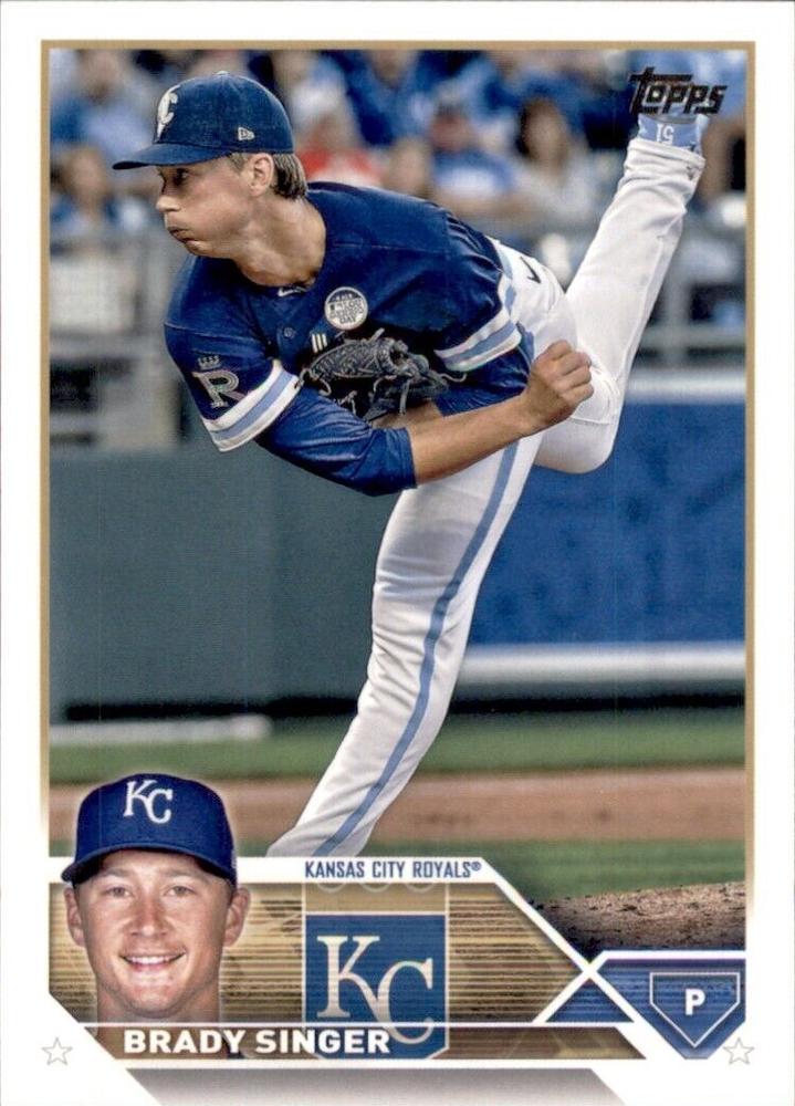 Brady Singer #328 Kansas City Royals | 2023 Topps