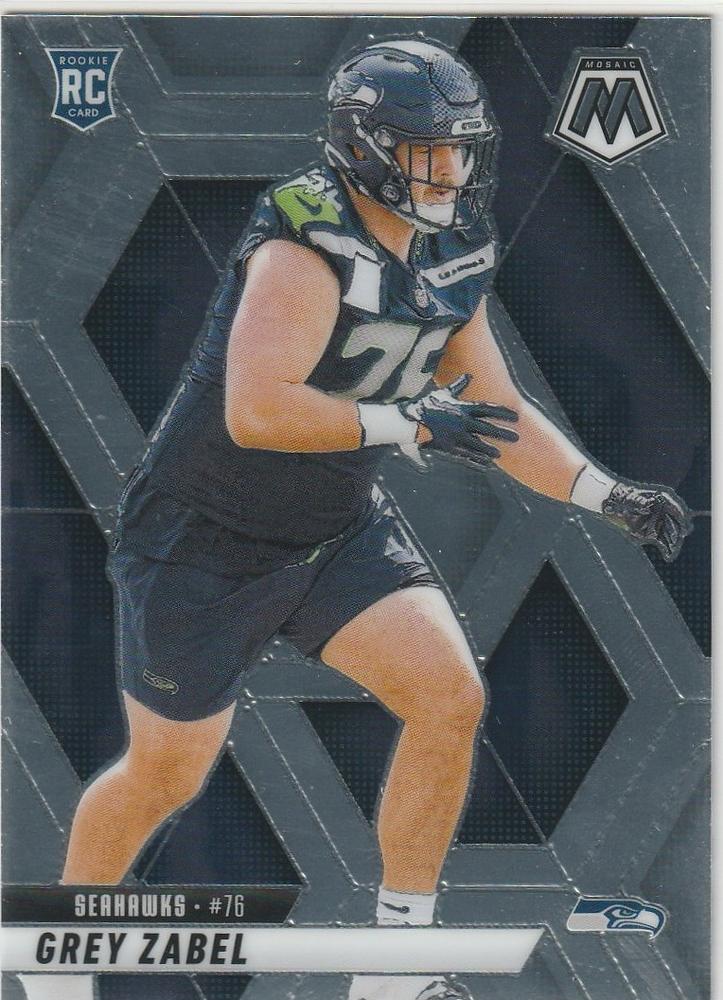 Grey Zabel #328 Seattle Seahawks | 2025 Panini Mosaic | NFL Football