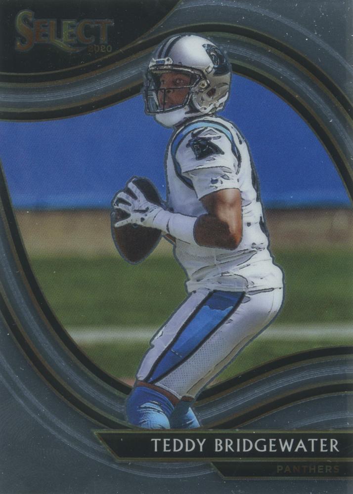 Teddy Bridgewater #329 Carolina Panthers | 2020 Panini Select |  | NFL Football