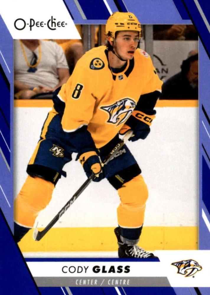 Cody Glass #329 Nashville Predators | 2023-24 O-Pee-Chee Blue Border