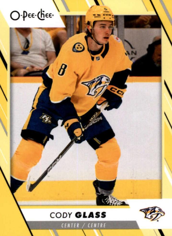 Cody Glass #329 Nashville Predators | 2023-24 O-Pee-Chee Yellow Border