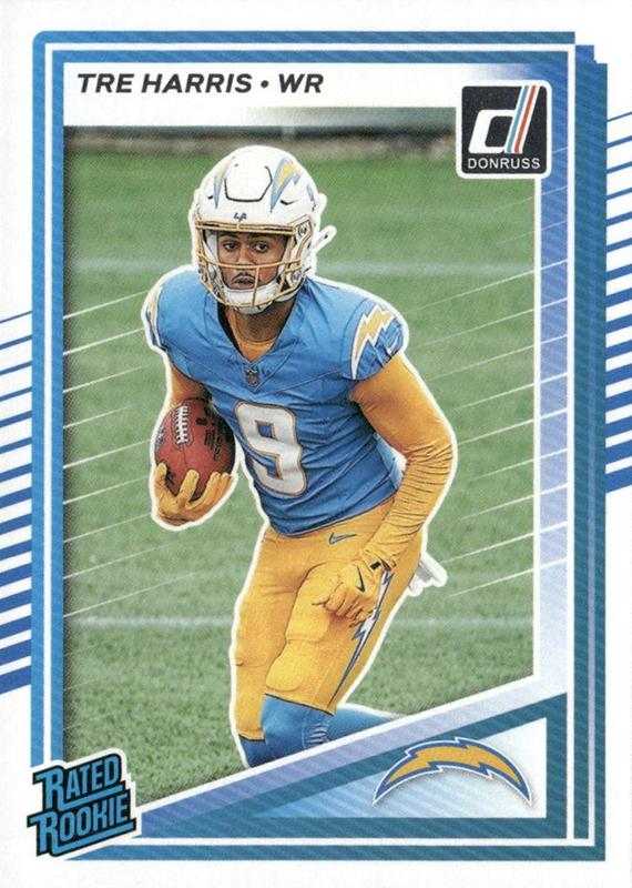 Tre Harris #329 Los Angeles Chargers | 2025 Donruss | NFL Football