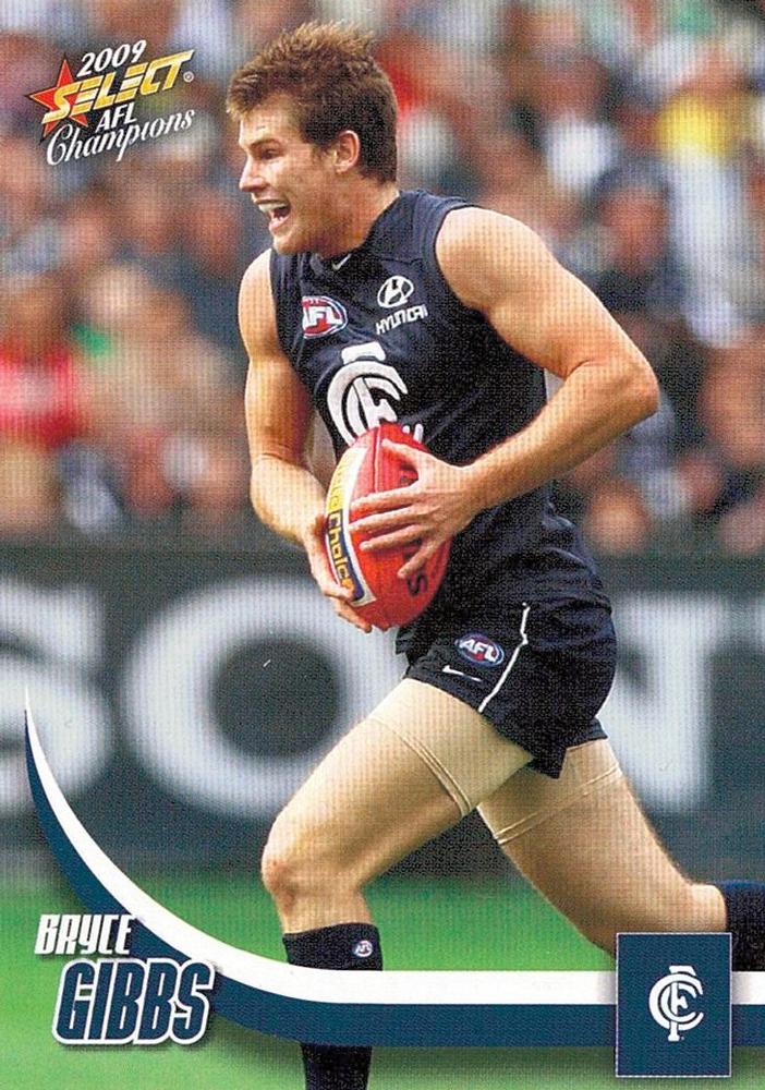 Bryce Gibbs #32 Carlton Blues | 2009 Select AFL Champions