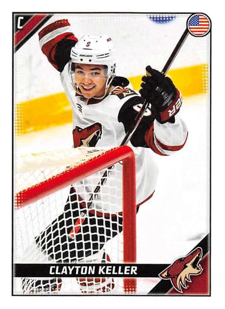 Clayton Keller #32 Arizona Coyotes | 2019-20 Topps NHL Sticker Collection