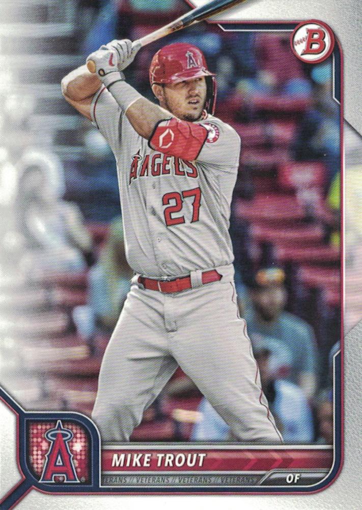 Mike Trout #32 Los Angeles Angels | 2022 Bowman