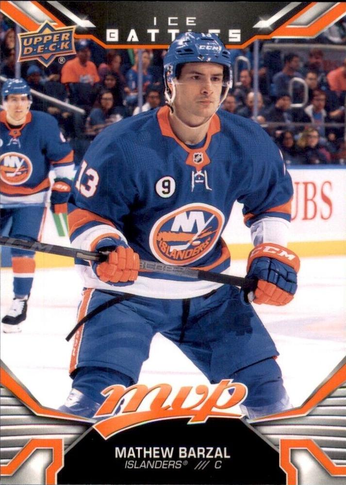 Mathew Barzal #32 New York Islanders | 2022-23 Upper Deck MVP Ice Battles