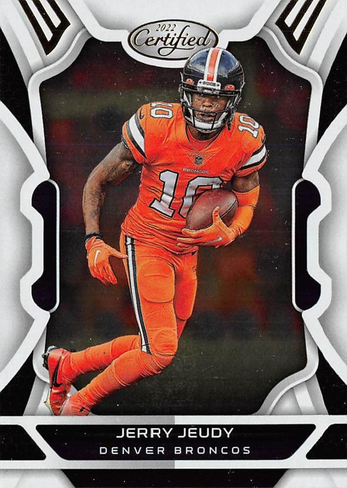 Jerry Jeudy #32 Denver Broncos | 2022 Panini Certified | NFL Football