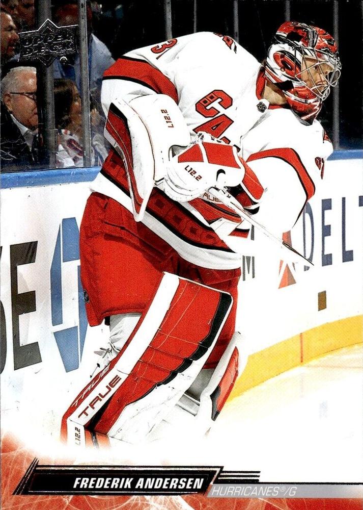 Frederik Andersen #32 Carolina Hurricanes | 2022-23 Upper Deck