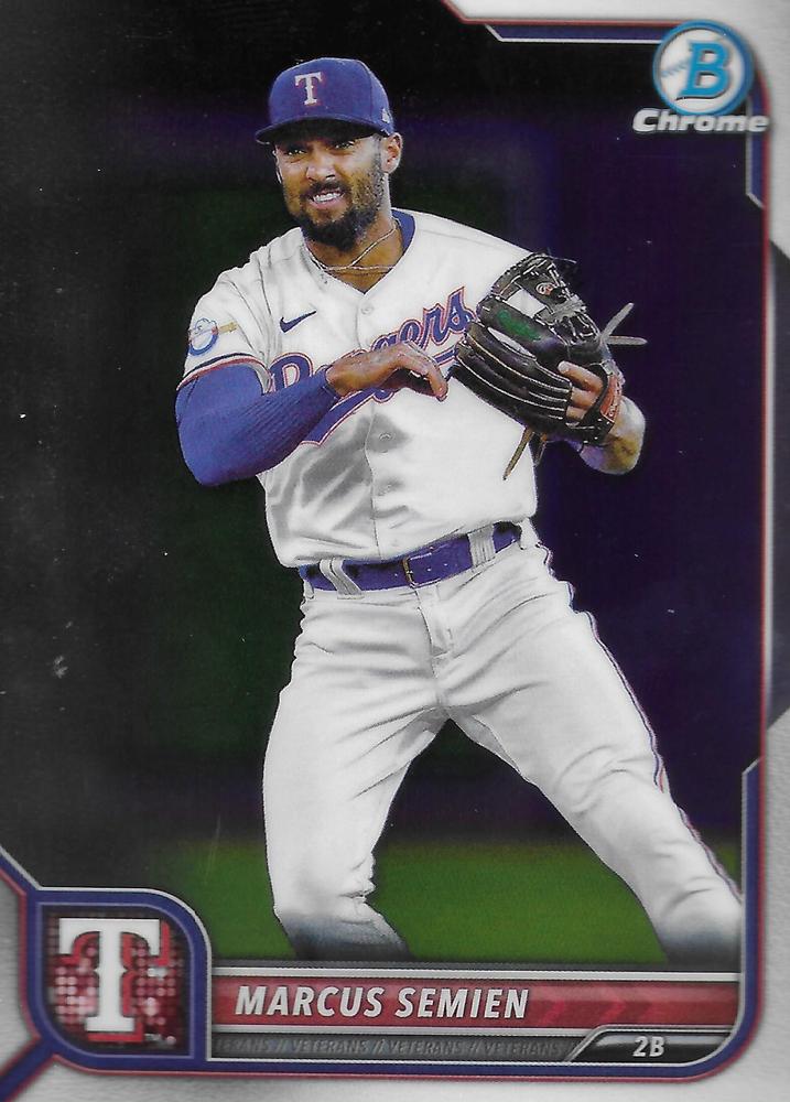 Marcus Semien #32 Texas Rangers | 2022 Bowman Chrome