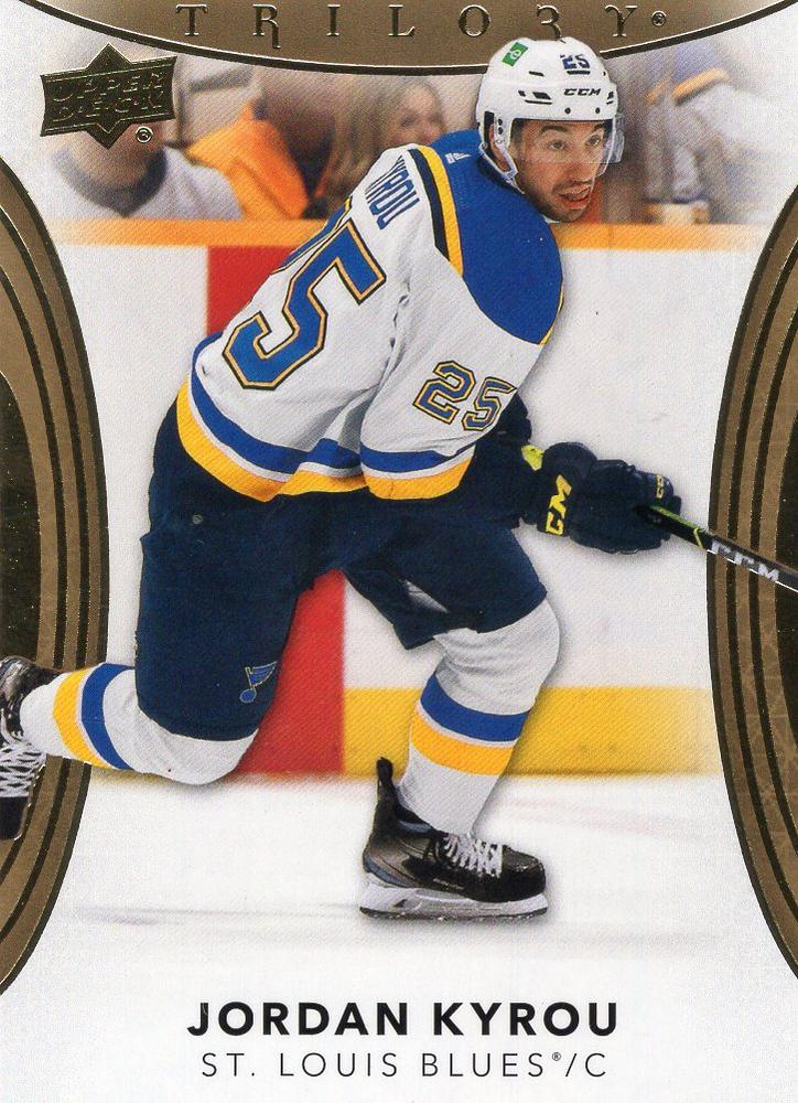 Jordan Kyrou #32 St. Louis Blues | 2022-23 Upper Deck Trilogy