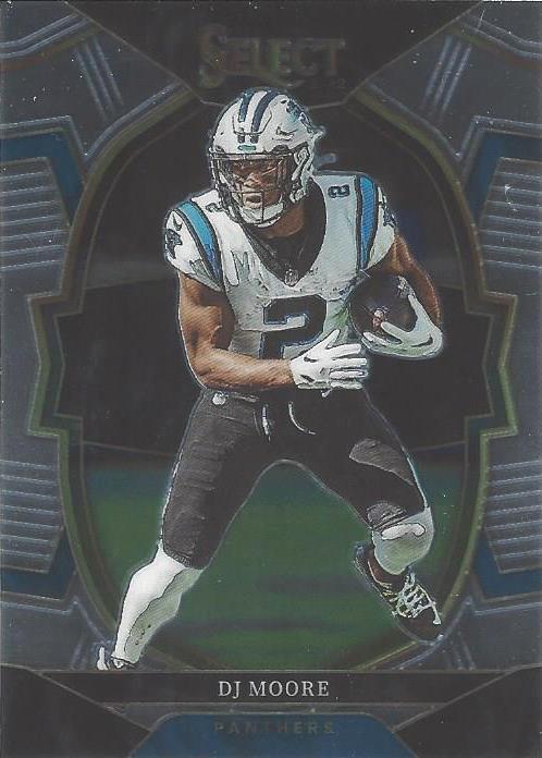 DJ Moore #32 Carolina Panthers | 2022 Panini Select | NFL Football