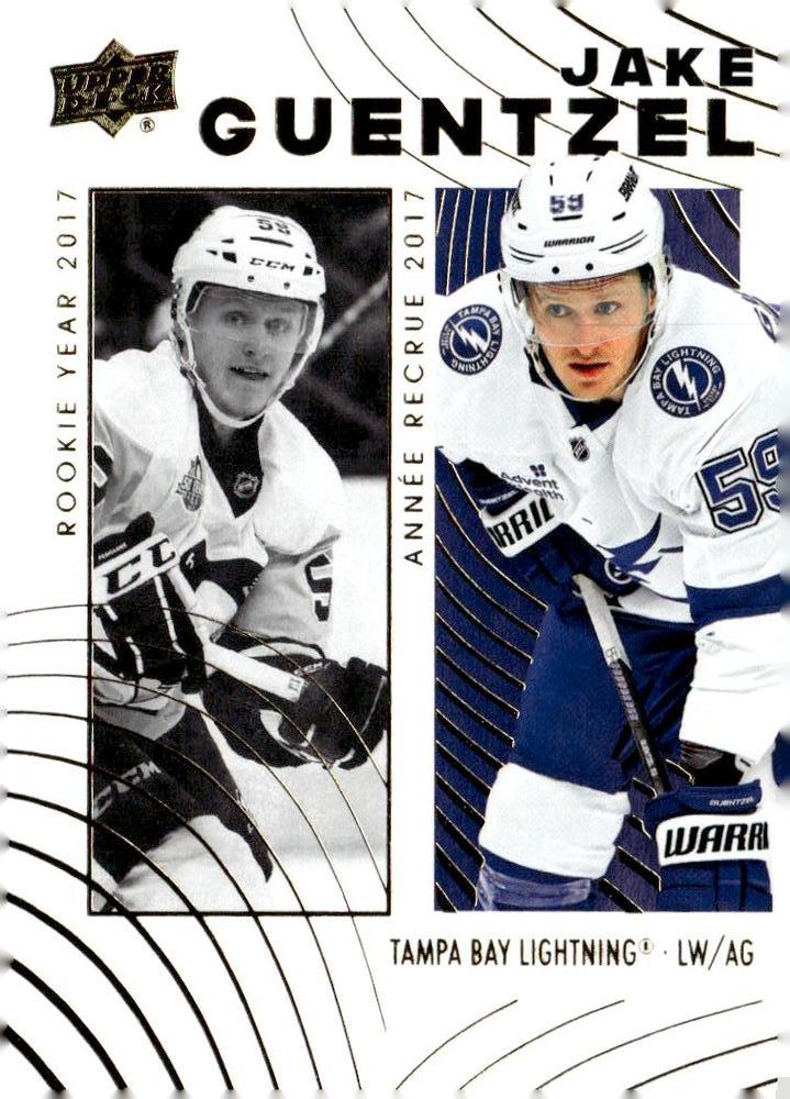 Jake Guentzel #32 Multi-Team | 2024-25 Upper Deck Tim Hortons Retrospective Rookies