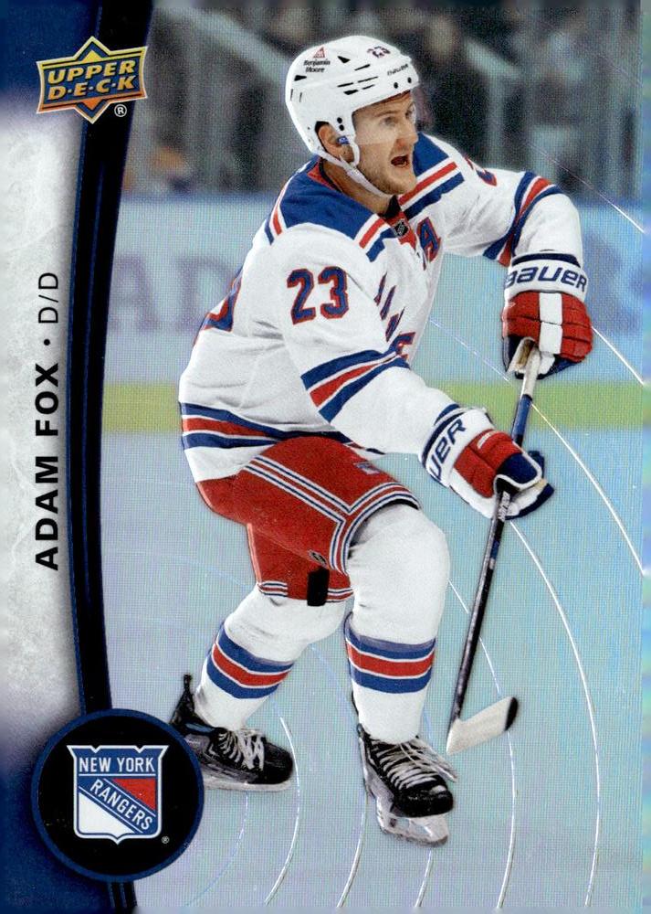 Adam Fox #32 New York Rangers | 2025-26 Upper Deck Tim Hortons Collector's Series