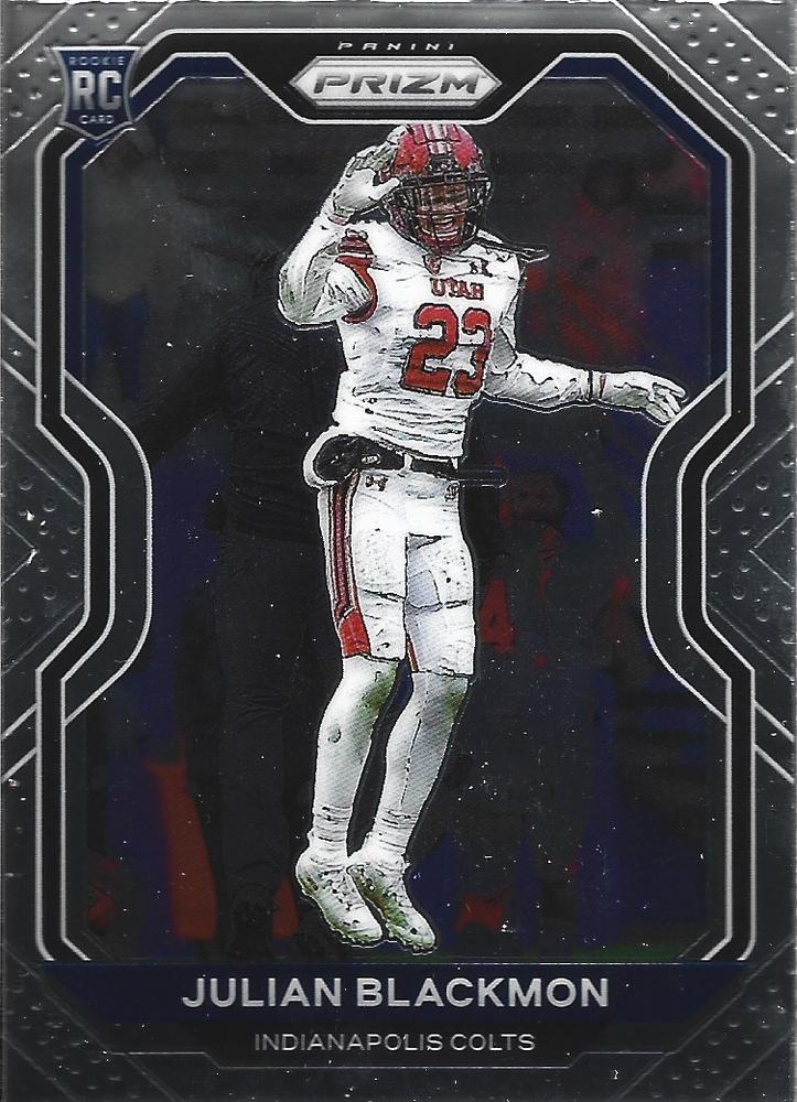 Julian Blackmon #330 Indianapolis Colts | 2020 Panini Prizm | NFL Football