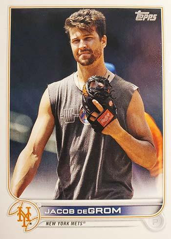 Jacob deGrom #330 New York Mets (Sleeveless t-shirt) | 2022 Topps