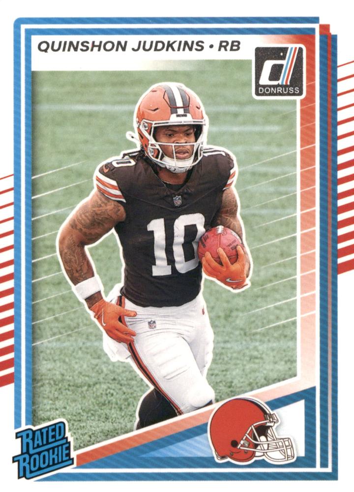 Quinshon Judkins #330 Cleveland Browns | 2025 Donruss | NFL Football