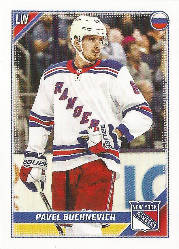 Pavel Buchnevich #331 New York Rangers | 2019-20 Topps NHL Sticker Collection