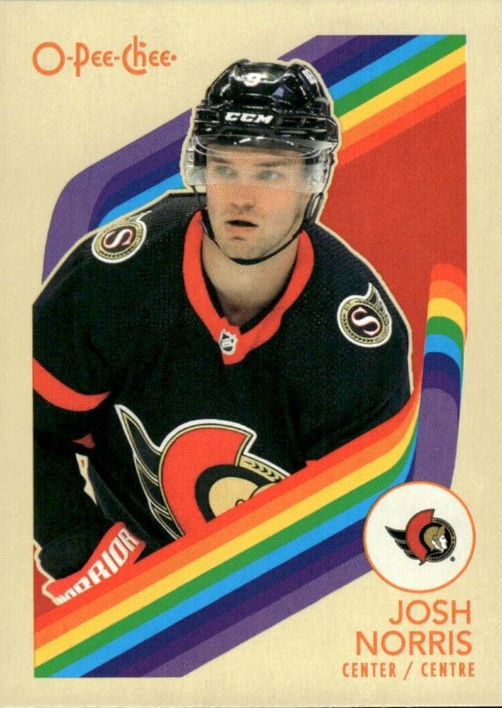 Josh Norris #331 Ottawa Senators | 2023-24 O-Pee-Chee Retro