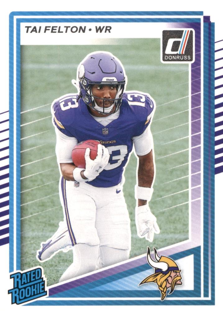 Tai Felton #331 Minnesota Vikings | 2025 Donruss | NFL Football