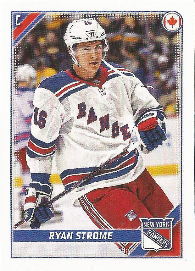 Ryan Strome #332 New York Rangers | 2019-20 Topps NHL Sticker Collection