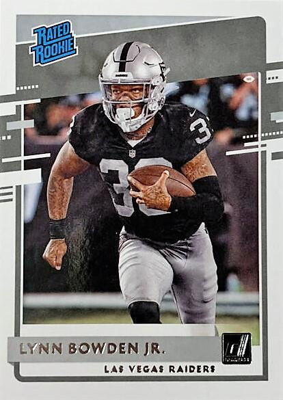Lynn Bowden Jr. #332 Las Vegas Raiders | 2020 Panini Donruss | NFL Football