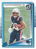 TreVeyon Henderson #332 New England Patriots | 2025 Donruss | NFL Football