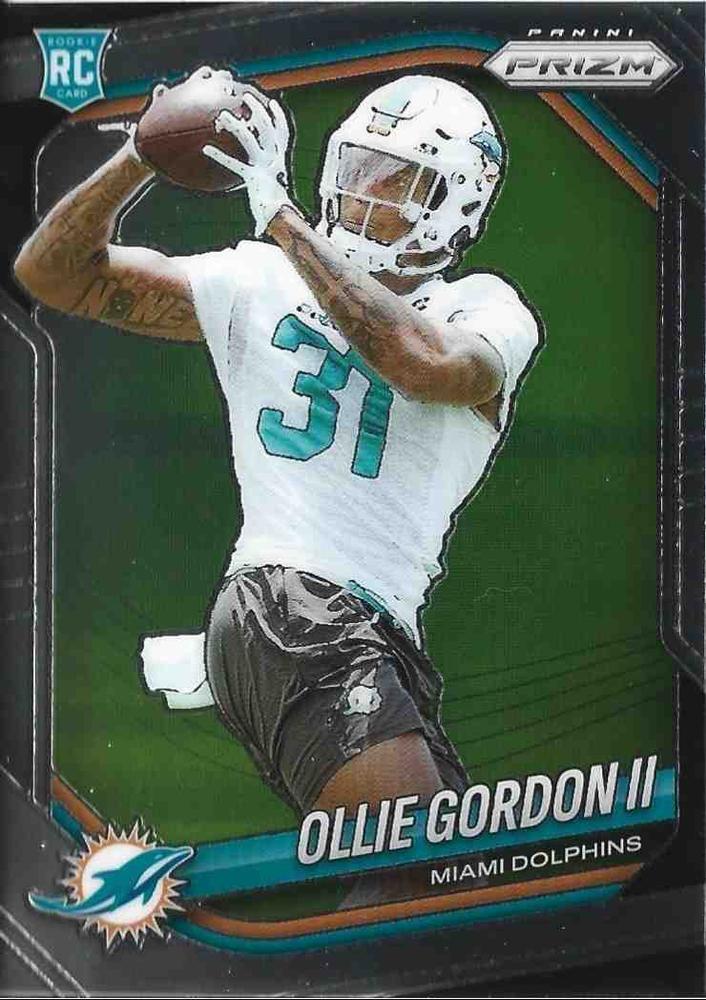 Ollie Gordon II #333 Miami Dolphins | 2025 Panini Prizm | NFL Football