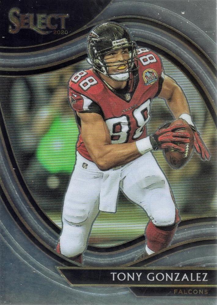 Tony Gonzalez #334 Atlanta Falcons | 2020 Panini Select |  | NFL Football