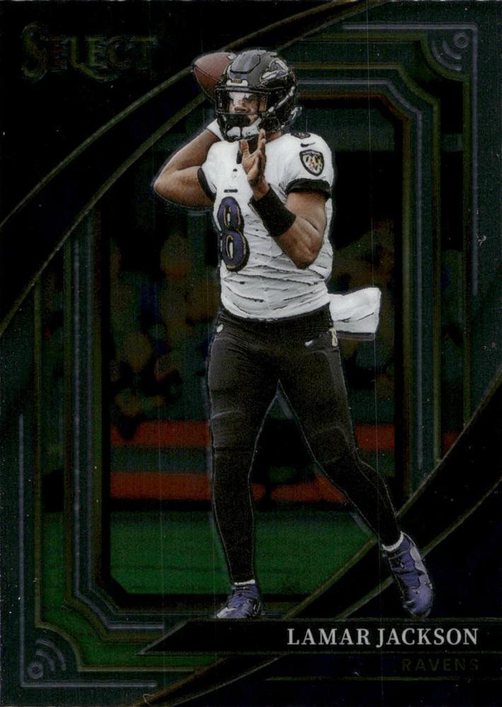 Lamar Jackson #334 Baltimore Ravens | 2022 Panini Select | NFL Football