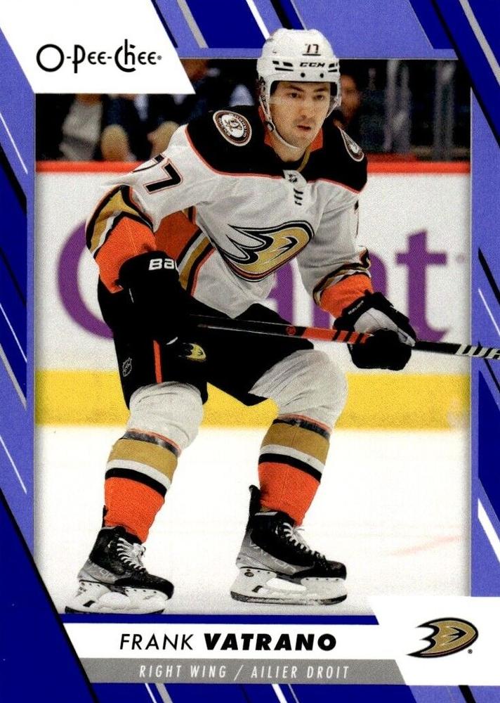 Frank Vatrano #334 Anaheim Ducks | 2023-24 O-Pee-Chee Blue Border