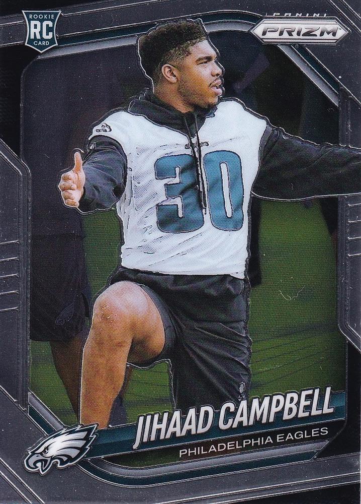 Jihaad Campbell #334 Philadelphia Eagles | 2025 Panini Prizm | NFL Football