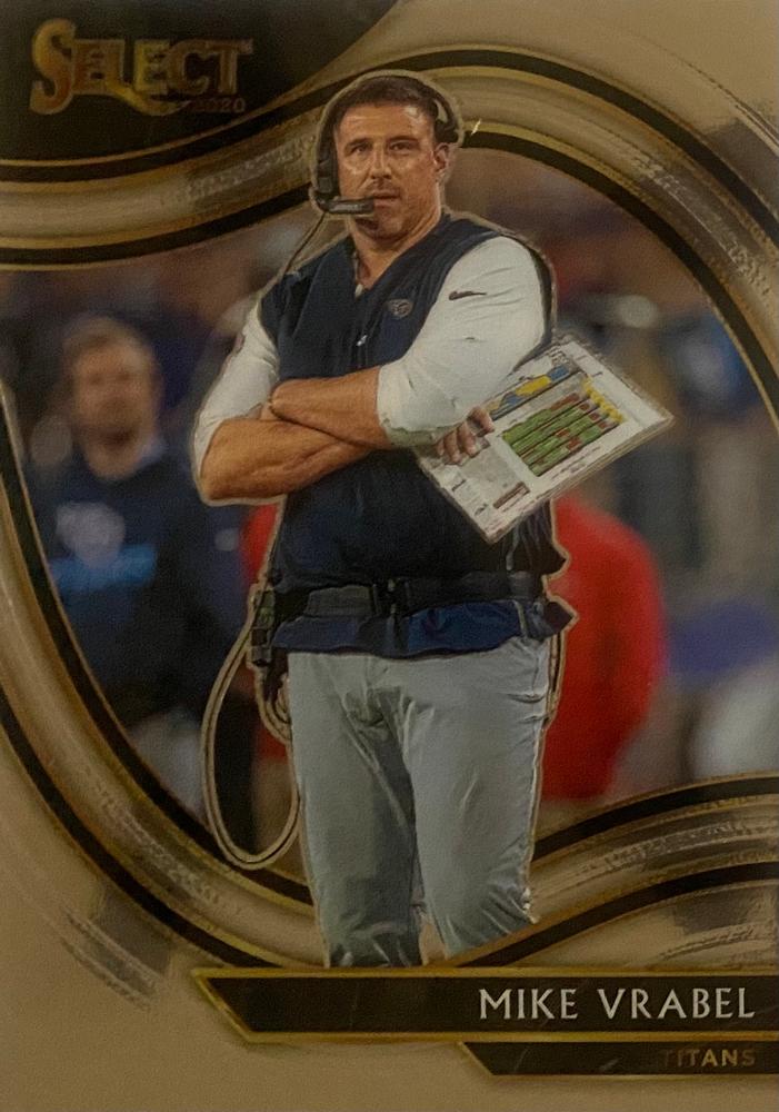 Mike Vrabel #335 Tennessee Titans | 2020 Panini Select |  | NFL Football