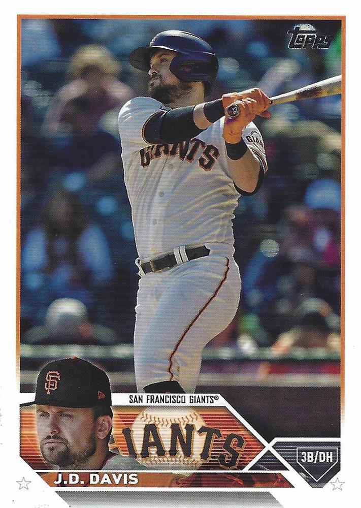 J.D. Davis #335 San Francisco Giants | 2023 Topps