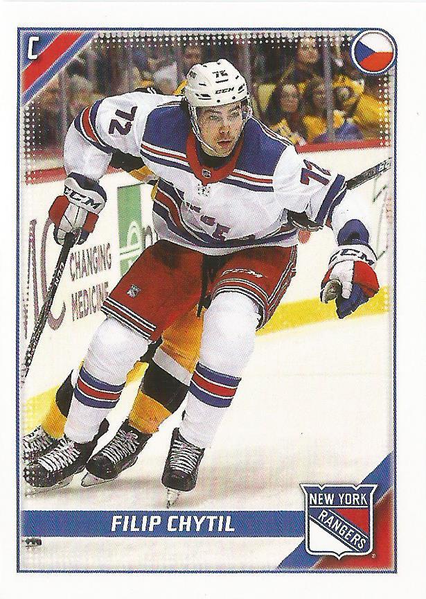 Filip Chytil #336 New York Rangers | 2019-20 Topps NHL Sticker Collection